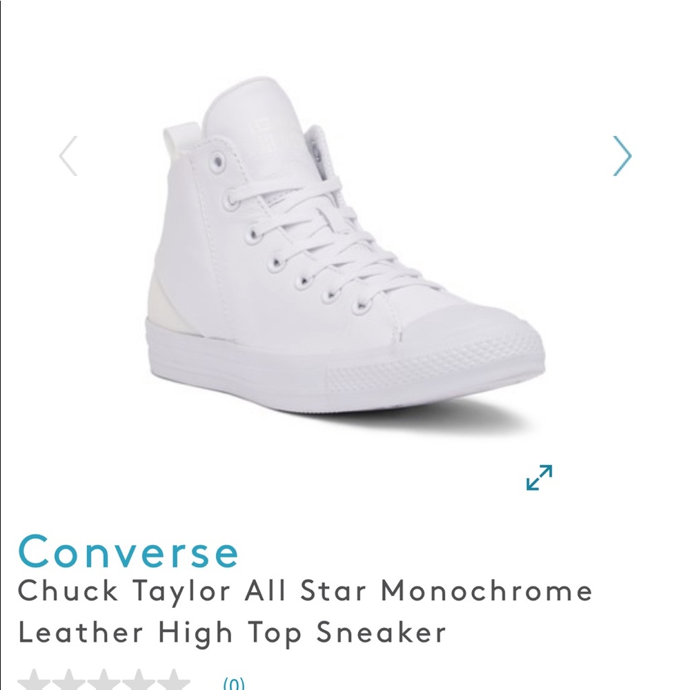 Chuck Taylor All Star Monochrome Leather High Top